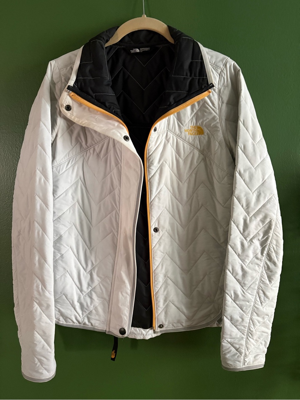 The North Face White Quilted Jacket